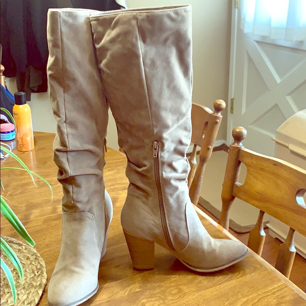 Knee high boots